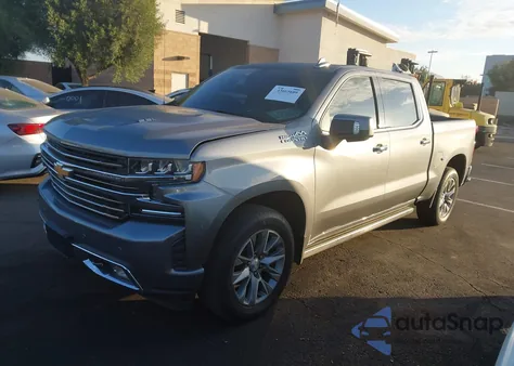2019 Chevrolet Silverado 1500 High Country from USA, damaged, VIN 1GCUYHEL3KZ309116